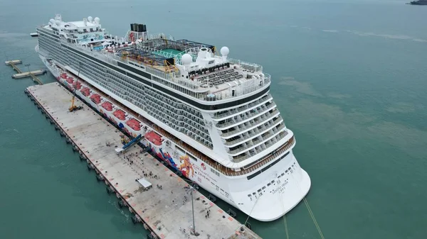 Georgetown Malaysia September 2022 Swettenham Cruise Ship Terminal Some Cruise — Stock Photo, Image