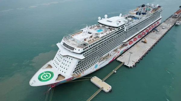 Georgetown Malaysia September 2022 Swettenham Cruise Ship Terminal Some Cruise — Stock Photo, Image