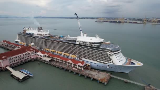 2018 Georgetown Malaysia September 2022 Swettenham Cruise Ship Terminal Some — 비디오