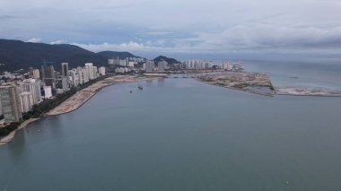 Georgetown, Penang Malezya - 14 Mayıs 2022 Ermeni Caddesi ve Georgetown 'un İnanılmaz Sahnesi