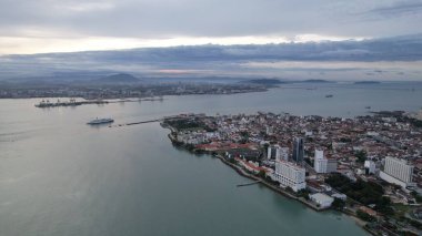 Georgetown, Penang Malezya - 14 Mayıs 2022 Ermeni Caddesi ve Georgetown 'un İnanılmaz Sahnesi