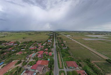 Kedah, Malezya 'nın Paddy Pirinç Tarlaları
