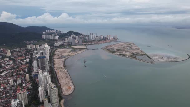 Georgetown Penang Maleisië Mei 2022 Het Verbazingwekkende Landschap Van Rond — Stockvideo