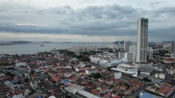 Georgetown Penang Malaysia May 2022 Amazing Scenery Armenian Street Georgetown — 비디오