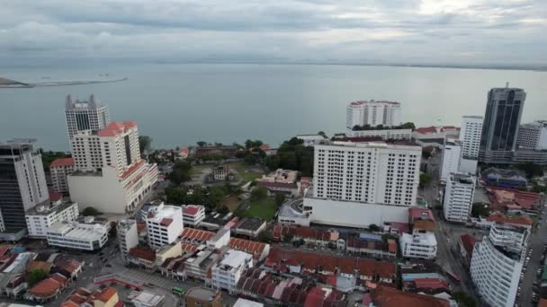 Georgetown Malaisie Septembre 2022 Échange Autoroutier Échangeur Batu Kawan — Video