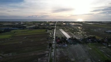 Kedah, Malezya 'nın Paddy Pirinç Tarlaları