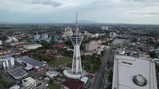 Penang Malezya Nın Kurbağa Tepeleri — Stok video