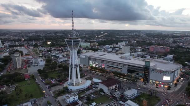 Penang Malezya Nın Kurbağa Tepeleri — Stok video