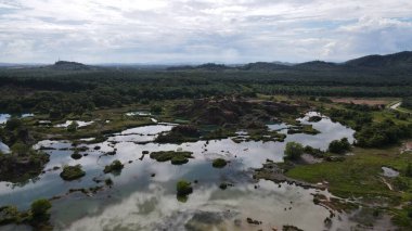 Penang Malezya 'nın Kurbağa Tepeleri
