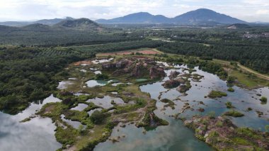 Penang Malezya 'nın Kurbağa Tepeleri