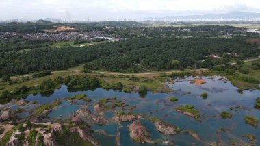 Penang Malezya 'nın Kurbağa Tepeleri