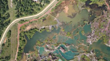 Penang Malezya 'nın Kurbağa Tepeleri