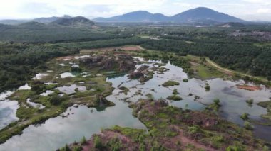 Penang Malezya 'nın Kurbağa Tepeleri