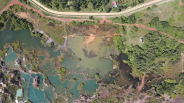 Penang Malezya 'nın Kurbağa Tepeleri