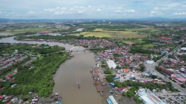 Kedah, Malezya 'nın Paddy Pirinç Tarlaları