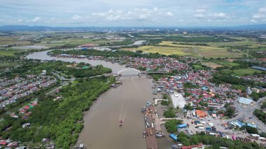 Kedah, Malezya 'nın Paddy Pirinç Tarlaları