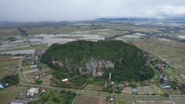 Taiping, Malezya - 24 Eylül 2022: Landmark Binaları ve Taiping Turistleri