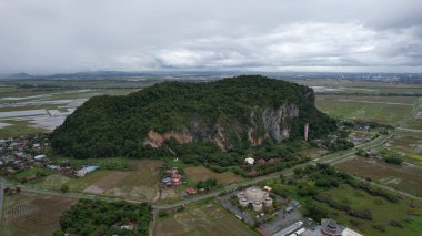 Taiping, Malezya - 24 Eylül 2022: Landmark Binaları ve Taiping Turistleri