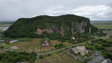 Taiping, Malezya - 24 Eylül 2022: Landmark Binaları ve Taiping Turistleri