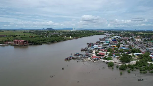 Paddy Rice Fields Kedah Μαλαισία — Φωτογραφία Αρχείου