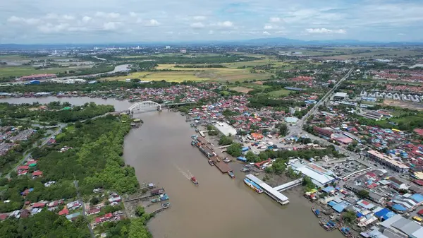 Los Campos Arroz Arroz Kedah Malasia — Foto de Stock