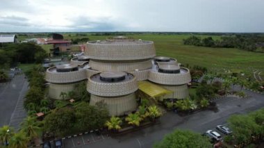 Taiping, Malezya - 24 Eylül 2022: Landmark Binaları ve Taiping Turistleri