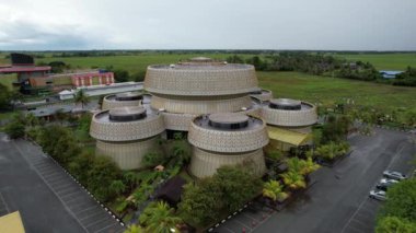 Taiping, Malezya - 24 Eylül 2022: Landmark Binaları ve Taiping Turistleri