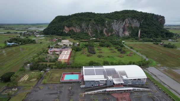 Kedah Malezya Nın Paddy Pirinç Tarlaları — Stok video