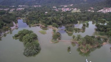 Taiping, Malezya - 24 Eylül 2022: Landmark Binaları ve Taiping Turistleri