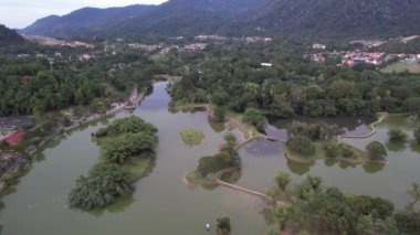 Taiping, Malezya - 24 Eylül 2022: Landmark Binaları ve Taiping Turistleri
