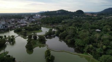 Taiping, Malezya - 24 Eylül 2022: Landmark Binaları ve Taiping Turistleri