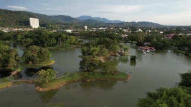 Taiping, Malezya - 24 Eylül 2022: Landmark Binaları ve Taiping Turistleri