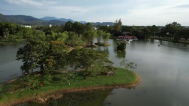 Taiping, Malezya - 24 Eylül 2022: Landmark Binaları ve Taiping Turistleri