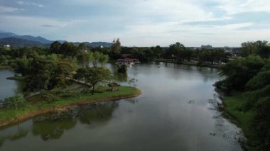 Taiping, Malezya - 24 Eylül 2022: Landmark Binaları ve Taiping Turistleri