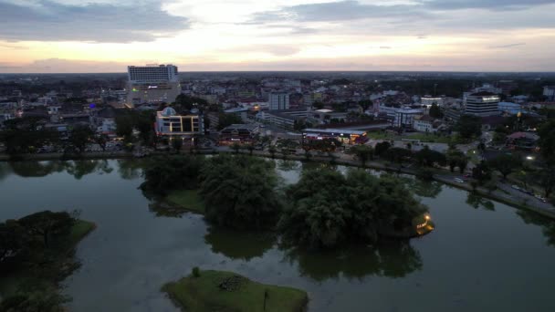 Taiping Malasia Septiembre 2022 Los Edificios Emblemáticos Las Atracciones Turísticas — Vídeo de stock