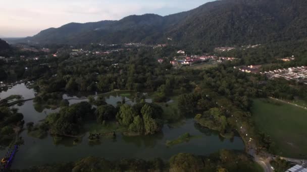 Taiping Malezya Eylül 2022 Landmark Binaları Taiping Turistleri — Stok video