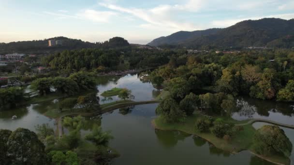 Taiping Malezya Eylül 2022 Landmark Binaları Taiping Turistleri — Stok video