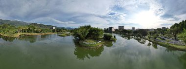 Taiping, Malezya - 24 Eylül 2022: Landmark Binaları ve Taiping Turistleri