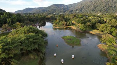 Taiping, Malezya - 24 Eylül 2022: Bukit Merah Laketown Taort