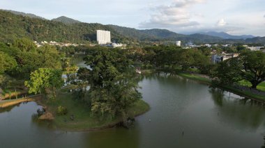 Taiping, Malezya - 24 Eylül 2022: Bukit Merah Laketown Taort