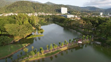 Taiping, Malezya - 24 Eylül 2022: Bukit Merah Laketown Taort