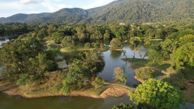 Taiping, Malezya - 24 Eylül 2022: Bukit Merah Laketown Taort