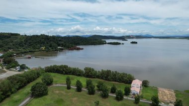 Taiping, Malezya - 24 Eylül 2022: Bukit Merah Laketown Taort