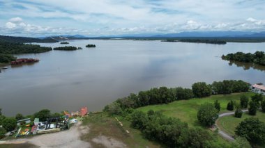 Taiping, Malezya - 24 Eylül 2022: Bukit Merah Laketown Taort