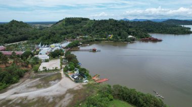 Taiping, Malezya - 24 Eylül 2022: Bukit Merah Laketown Taort