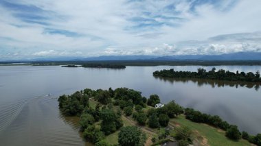 Taiping, Malezya - 24 Eylül 2022: Bukit Merah Laketown Taort