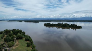 Taiping, Malezya - 24 Eylül 2022: Bukit Merah Laketown Taort