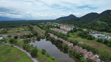 Taiping, Malezya - 24 Eylül 2022: Bukit Merah Laketown Taort