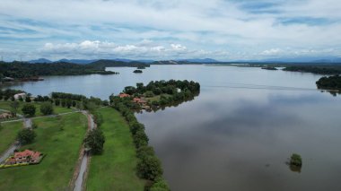 Taiping, Malezya - 24 Eylül 2022: Bukit Merah Laketown Taort