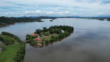 Taiping, Malezya - 24 Eylül 2022: Bukit Merah Laketown Taort